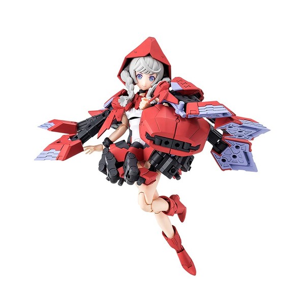 Megami Device Chaos & Pretty KP614 Red Riding Hood, Total Height Approx. 5.9 inches (150 mm), 1/1 Scale Plastic Model
