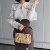 Belle Blanche Ballerina Gobelin Pouch Bag, Made in Japan, Ballerina