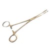Foerster Sponge Forceps 10" Curved Serrated Surgical Holding Veterinary Instruments