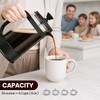 Utopia Kitchen Borosilicate Glass French Press Coffee Maker 34 oz,