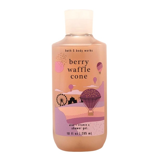 Bath and Body Berry Waffle Cone Body Wash Gel Full