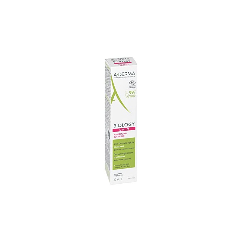 A-Derma Biology Calm, Crema Hidratante Ligera Piel Seca 40ml
