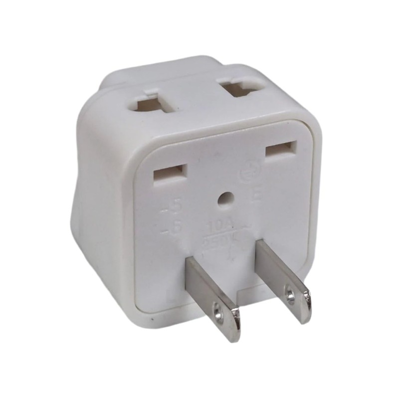 Ckitze Japan, Philippines Travel Grounded Universal 2 Inputs USA Power