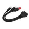 3 In 1 Motorcycle OBD Diagnostic Cable 16Pin to 3PIN