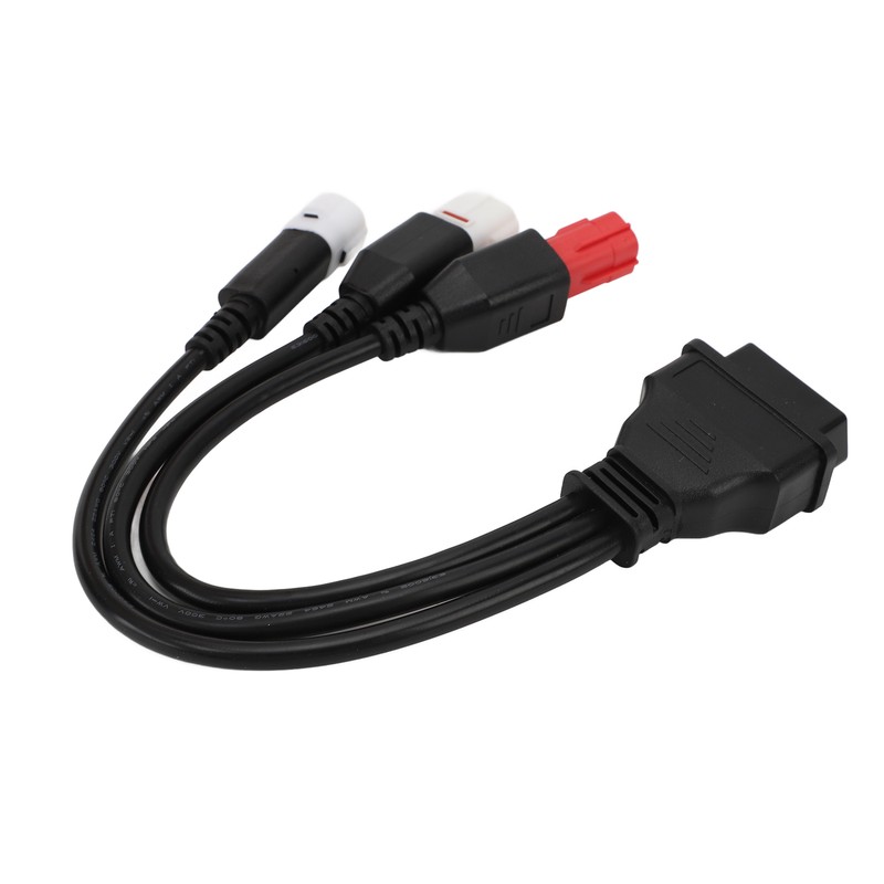 3 In 1 Motorcycle OBD Diagnostic Cable 16Pin to 3PIN