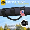 moveland 4 Pack Roll Bar Grab Handles, Paracord Grip Handles