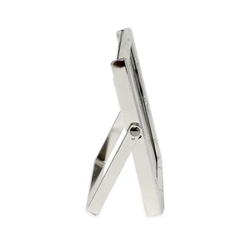 Laura Ashley 2x3 Silver Bamboo Metal Picture Frame (Vertical) with