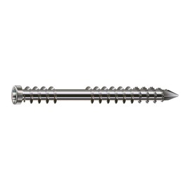 SPAX Terrace screw, 5 x 40 mm, 90 pieces, fixing thread, cylinder head, T-Star plus T25, cut tip, rust-proof stainless steel A2-8000000288203