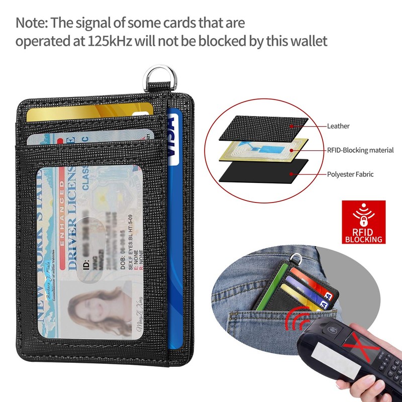 EcoVision Slim Minimalist Front Pocket Wallet, RFID Blocking Credit Card