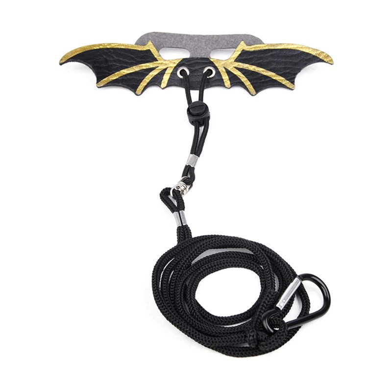 Adjustable Lizard Leash, 3 Sizes Reptile Leather Harness Bearded Dragon