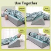 Wedge Pillow Positioning for Bedridden After Surgery Bed Sore Turning