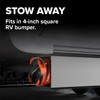 Camco RhinoFLEX 15-Ft Camper/RV Sewer Hose Kit - Features Clear