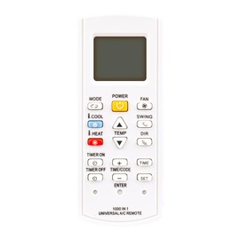 ECONTROLLY Universal Replace Remote Control Compatible with FUJITSU 1000 in 1 Universal A/C Remote Control for AIR Conditioner