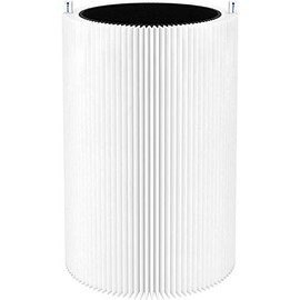 Blueair Genuine HEPASilent Replacement Filter for Blue 3410 Air Purifier – Removes up to 99.97% of Pollen, Dust, Pet Dander, Mould, Bacteria & Viruses Activated Carbon Reduces VOCs, Odours, Chemicals