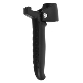 FRCOLOR Ergonomic Elderly Cane Handle with Non Slip Grip Space Saving Vertical Design Mobility Assist for Standing from Floor Seat Compatible with Folding and Hiking Walking Canes