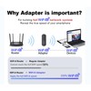 USB WiFi Adapter USB3.0 AX1800Mbps 2.4GHz 5Ghz High Gain Antenna