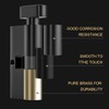Bwintech 90 mm (45T/45) Black Zinc Alloy Euro Cylinder Lock,