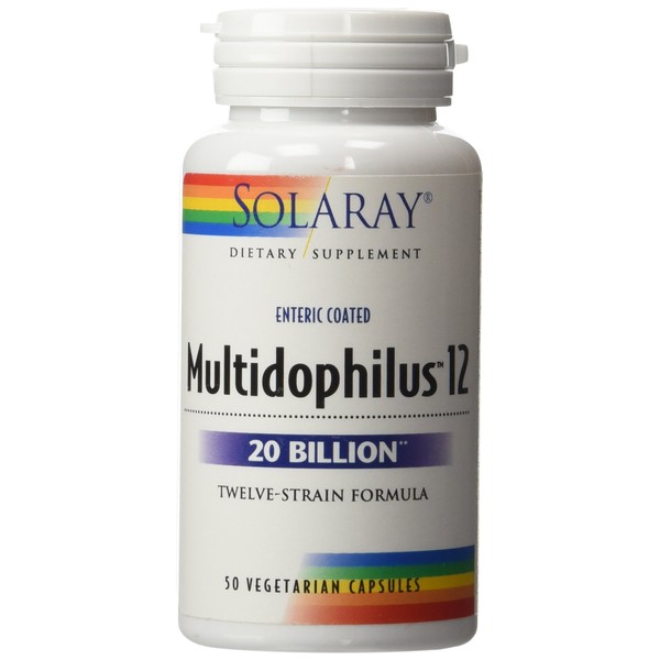 Solaray Multidophilus 12 Supplement, 50 Count