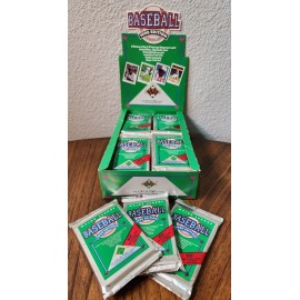 1990 Upper Deck Factory Sealed foil PACK POSS Ken Griffey Jr 2nd Yr baseball