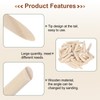 QUARKZMAN 50pcs Pocket Hole Plugs, 9.5mm Pocket Hole Stencil Solid