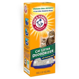 Cat Litter Deodorizer 30 Oz Arm N Hammer (Pack of 2) with Scent N Stories Box, Double Pack for Extended Freshness and Clean-Smelling Spaces