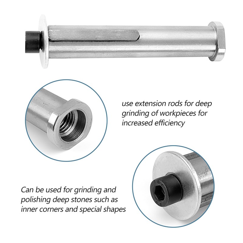 M14 Thread Satin Roller, Robust and Durable, Easy to Disassemble,