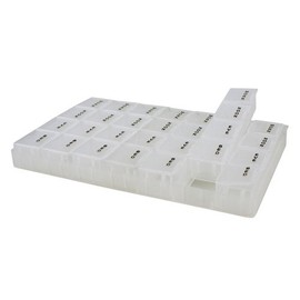 Weekly 12061 Weekly Pill Box - 4 Compartments per Day