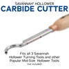 Savannah Hollower Replacement Carbide Cutter for Savannah Hollower Carbide Turning