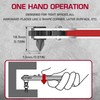 Hakkin 15PCS Mini Ratchet Wrench Screwdriver Set Close Quarters Ratcheting
