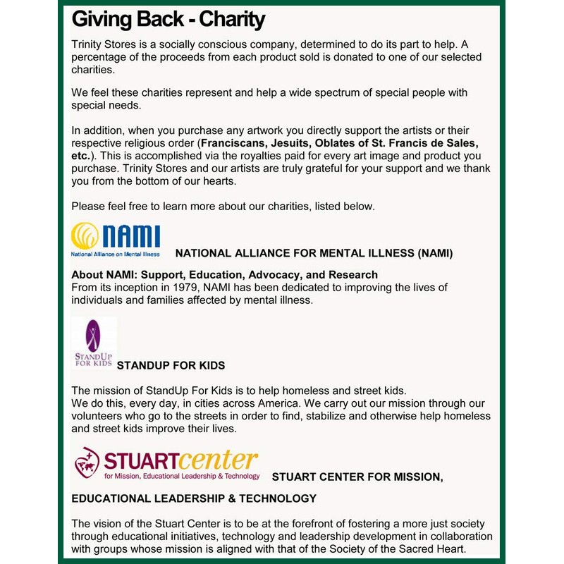 Trinity Stores Religious Art Giclee Print - 8x10 Jesus Christ: