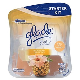 Glade 73099 Hawaiian Breeze Glade Plugins Scented Oil Starter Kit