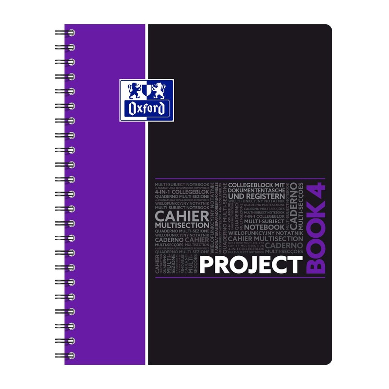 Oxford A4 Squared 100 Pages Notebook