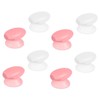 FOMIYES 8pcs Lip Brush Set Cosmetic Spatula Holder Makeup Protector