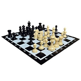 The House of Staunton Garden Chess Set - Plastic - 8" King