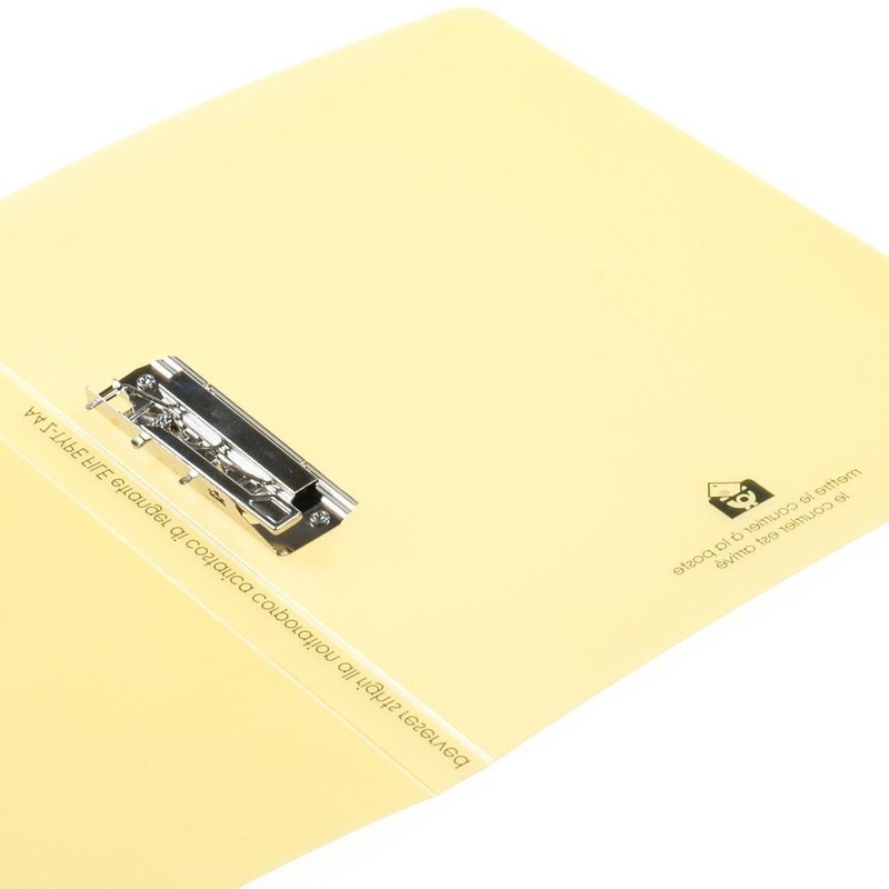 etranger di costarica A4 File Z Lever Transparency , yelow