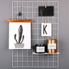 Kaforise Wire Wall Grid Panel, Multifunction Painted Photo Hanging Display