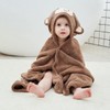 Fayscingo Baby Bath Towel with Hood Children's Blanket with Hood