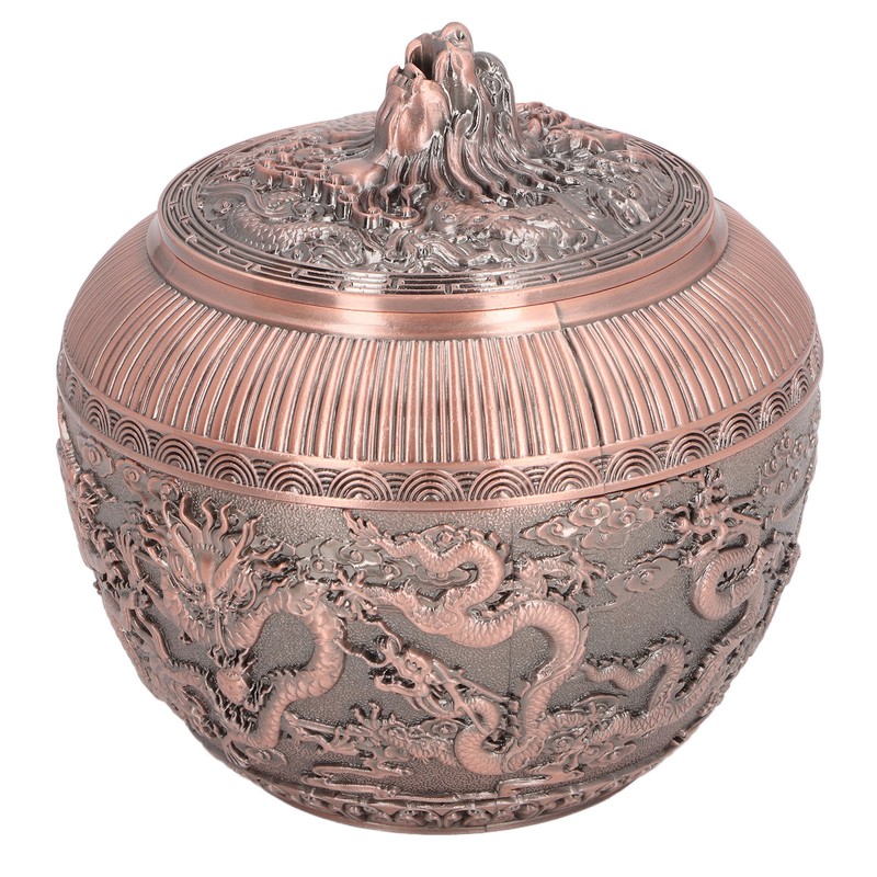 Tea Canister Metal Loose Tea Storage Container Airtight Tea Bag