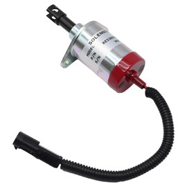 SYOWADA RE526570 12V Solenoid Valve Replacement for John Deere 2.4L 2.4 4024TF TF270 4024 3.0L 3.0 Engine, Replacement for John Deere 313 315 317 325 332 CT322 CT332 244J 304J Loader