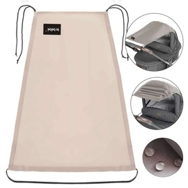 Universal Flexible Sun Canopy with UV Protection, Latte Colour Pram Visor, Adjustable Pushchair Sun Protection