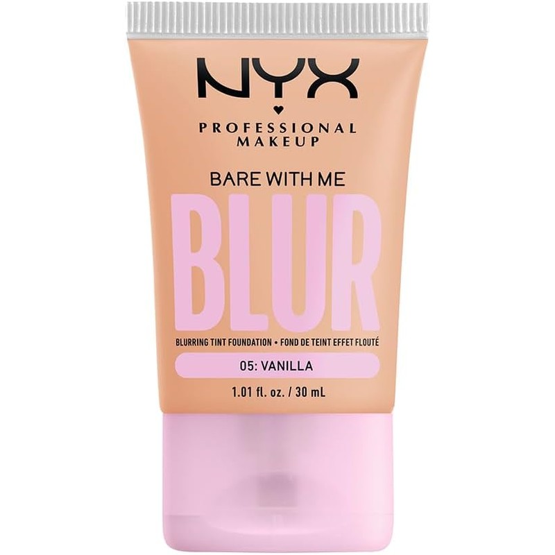 NYX Professional Makeup, Bare With Me Tint Blur, Base Rostro,