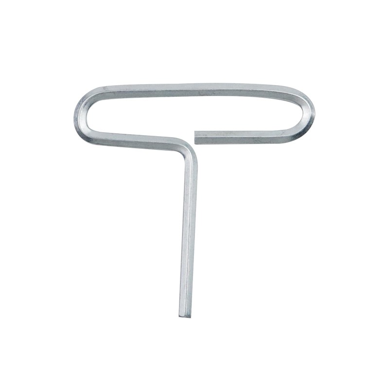 LC LICTOP 3mm Hex Dogging Key with Oval Loop, Solid