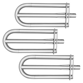 OTAMECE 12541 Grill Burners for Alfresco Grill Parts ALX2-42, ALX2-42RFG, ALX2-56BFGC, AGBQ-42RFG, AGBQ-56BFG,3 Pack PipeTube BBQ Gas Grill Replacement Parts