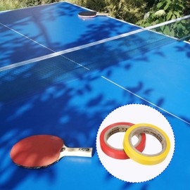 M METERXITY 2 Pack Racquet Overgrip Tape - Badminton Tennis Racket Grip Finishing Tape Wrap Tape Sticky Non-Slip, Apply to Tennis Racket (26Ft, Red/Yellow)