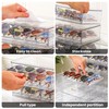 LALOBLUE Drawer Glasses Case – Acrylic Stackable Sunglass Organizer, Pull-Out