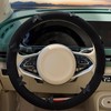 Butterfly Embroidery Steering Wheel Cover, Cute Mesh Fabric Steering Wheel