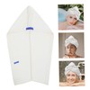Ipetboom 2pcs Super Absorbent Hair Drying Cap Soft Towel Turban