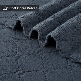 Homaxy 24 Pack Dish Towels for Kitchen (10 x 20 Inches, Dark Grey), Super Soft and Absorbent Coral Velvet Dish Cloths for Washing Dishes, Nonstick Oil Fast Drying Microfiber Cleaning Cloth