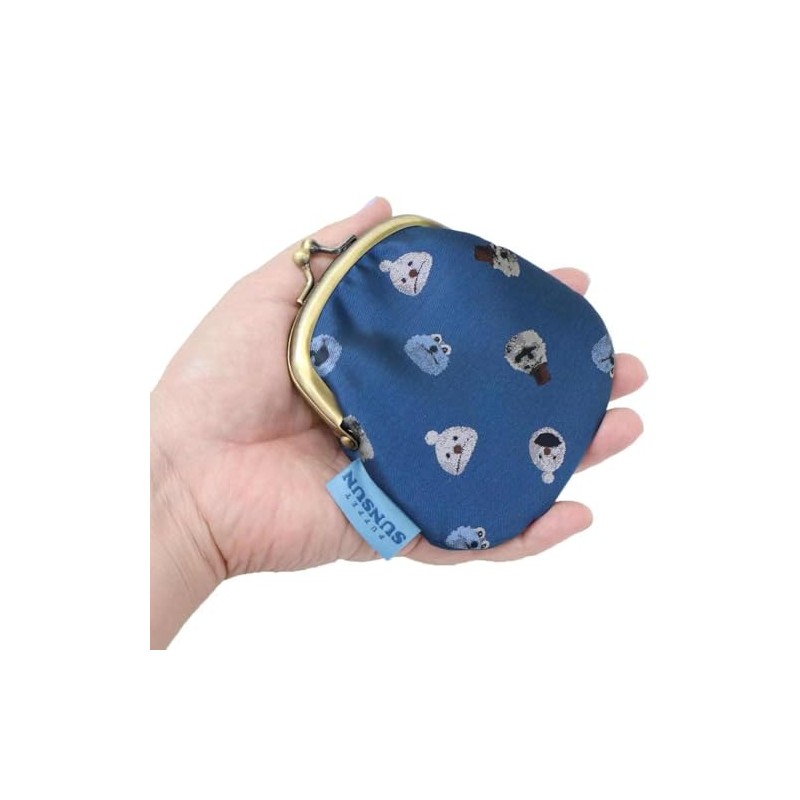 Puppet Sunsun Jacquard Clasp Wallet Full Pattern