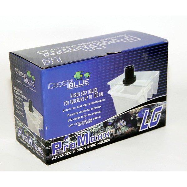 Deep Blue Promaxx Micron Sock Bag Holder Large Aquarium Filter